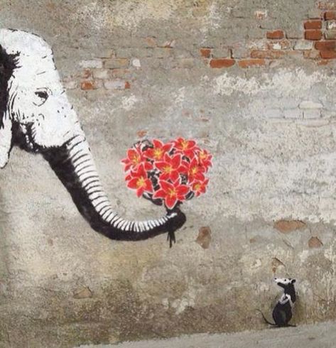 One World Street & Art on Twitter: "... the strength and beauty of a kind gesture. Love is the answer ❤️ Best wishes! Art by Banksy #StreetArt #Art #love #MerryChristmas #BestWishes #Hope #Humanity #Heart #Change… https://t.co/o9rw0vcFUc" Banksy Artwork, Street Art Utopia, Street Art Banksy, Banksy Graffiti, Banksy Art, Urban Street Art, Arte Popular, Chalk Art, Street Art Graffiti