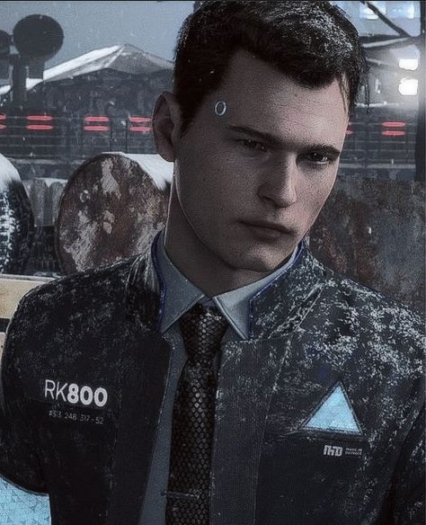 Detroit: Become Human, Bryan Dechart, Detroit Become Human Connor, Becoming Human, Detroit Being Human, I Like Dogs, Detroit Become Human, Longer Eyelashes, Fictional Crushes