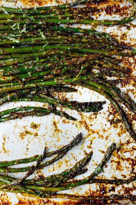 Paleo Side Dishes, Mushroom Salad, Gluten Free Sides, Warm Salad, Chili Lime, Roasted Asparagus, Paleo Dinner, Asparagus Recipe, Styling Inspiration