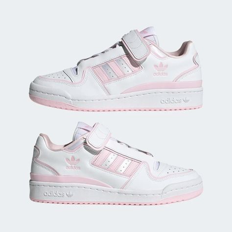 Silk Maison, Adidas Forum, Shoes And Sneakers, Adidas Shoes Women, Sneakers Adidas, Shoe Inspo, Swag Shoes, Shoes Sneakers Adidas, Pink Adidas