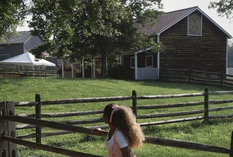 ♡ Black Farmer Girl, Midwestern Princess Aesthetic, Farmer's Daughter Aestethic, Black Farm Girl Aesthetic, Black Farmer Aesthetic, Farmers Daughter Aesthetic Core, Summer Cowgirl, Country Girl Aesthetic, Southern Aesthetic