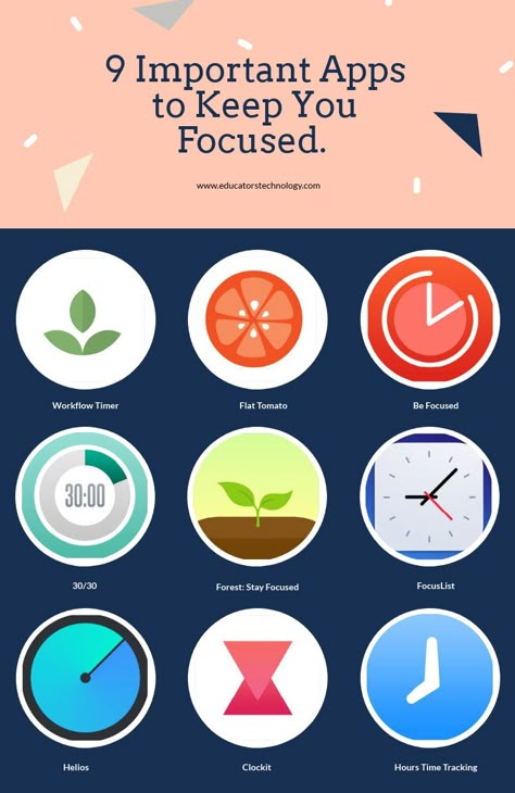 Best Focus Apps, How To Focus On Studying, Apps You Need, Apps For Studying, Important Apps, Learning Infographic, Focus Tips, To Do App, Useful Apps