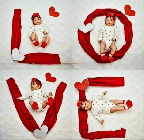 February Baby Photoshoot, February Baby, Baby Photoshoot, Valentines, Quick Saves, Valentine's Day