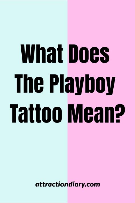 Wondering about the Playboy tattoo’s meaning? Find out all you need to know in this brief yet informative read. Playboy Tattoo Men, Play Boy Tattoo Men, Playboy Bunny Tattoo, Playboy Tattoo, Bretman Rock, Tattoo S, S Meaning, Abstract Tattoos, What Is Play