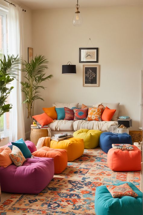 20 Whimsical Living Room Ideas Perfect for 2024 – The Crafty Hacks Whimsical Living Room, Designing A Living Room, Neutral Couch, Mismatched Furniture, Magical Elements, Living Room Transformation, Mobile Home Living, Accent Wall Paint, Room Transformation