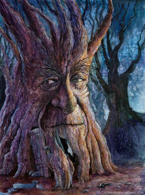 Click to Close Fantasy Sketches, Fae Creatures, Magical Trees, Tree Spirits, Tree Man, Dads Birthday, Tree People, Standing Stones, Aztec Warrior