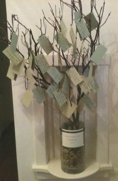 A Celebration of Life Idea, A Memory Tree, to Capture Memories | Next Gen Memorials Memory Tree, In Memory Of Dad, Capture Memories, Memorial Service, In Loving Memory, Family Reunion, Celebration Of Life, Tree Branches, Just In Case