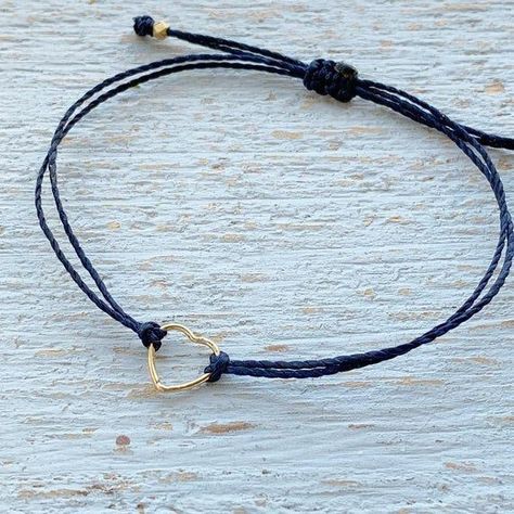 Heart String Bracelet, Heart Bracelet Gold, Music Note Bracelet, Music Bracelet, Braided Bracelet Diy, Butterfly Charm Bracelet, Gold Heart Bracelet, Pretty Jewelry Necklaces, Bracelets Handmade Diy