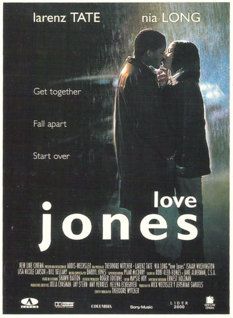 Love Jones (1997) de Theodore Witcher - tt0119572 90s Black Movie Couples, Love Jones Movie Poster, Love Jones Aesthetic, Love Jones Movie, Black Love Movies, 90s Culture, Black Film, Love Jones, Hip Hop Classics