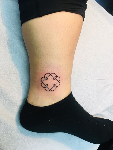 Father And Daughter Symbol, Footsteps Tattoo, Father Daughter Celtic Knot, Daughter And Father Tattoo, Celtic Tattoo Symbols, Father Daughter Tattoos, Bible Tattoos, Celtic Knot Tattoo, Father Tattoos