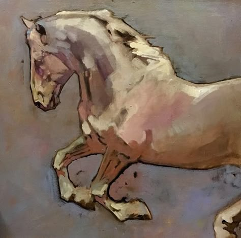 Peggy Judy, Tight Reign, acrylic, 20 x 20. - Southwest Art Magazine Peggy Judy, Equine Artwork, Horse Canvas Painting, Horses Art, Horse Canvas, Horse Inspiration, Abstract Horse, Horse Drawings, Art Magazine