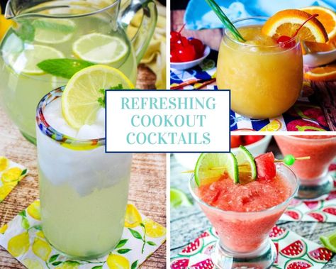 Refreshing Cookout Cocktails Just A Pinch, Drink Up, Alcohol Recipes, Non Alcoholic Drinks, Non Alcoholic, Healthy Drinks, Yummy Drinks, Alcoholic Drinks, Drinks