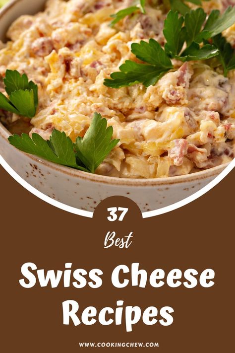 What To Make With Swiss Cheese, Recipes Using Swiss Cheese, Chicken And Swiss Cheese Recipes, Recipes With Swiss Cheese, Smoked Swiss Cheese, Swiss Cheese Recipes, Broccoli Cheese Bake, Food For Breakfast, Cheese Pasta Recipes