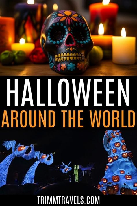 Where to Travel to Celebrate Halloween Around The World • Trimm Travels Halloween Around The World, Halloween Destinations, Thanksgiving Travel, Halloween Travel, Destination Photography, Travel Photography Tips, One Day Trip, Where To Travel, Travel Pins