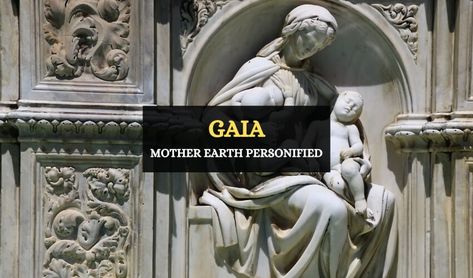 The Earth goddess Gaia, also known as Gaea, was the first deity that came out of Chaos in the beginning of time. In Greek mythology, she is the personification of earth and the mother of all living things, but the story of the giver of life has more to it than just this. Here’s a closer look. Gaea Greek Mythology, Earth Goddess Gaia, Fortuna Goddess, Lioness Goddess, Anunnaki Aliens, Goddess Of Healing, Goddess Symbols, Warrior Goddess, Mythology Books