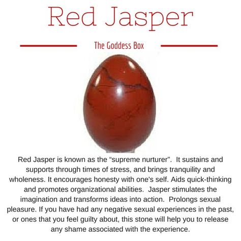 Red Jasper✨ Tuesday Crystals, Jade Egg, Red Jasper Stone, Crystals Healing Properties, Spiritual Crystals, Gemstone Meanings, Crystal Therapy, Crystal Healing Stones, Crystal Magic