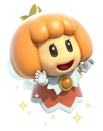 Orange Fairy - Super Mario 3D World Orange Fairy, Super Mario 3d World, Mario All Stars, Mario Bros Birthday, Orange Icons:), 3d World, Super Mario 3d, Super Mario Party, Princesa Peach