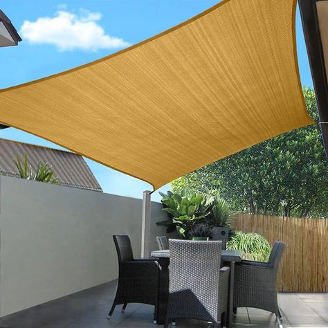 Shade Sail Installation, Sun Sails, Triangle Shade Sail, Patio Sun Shades, Sail Canopies, Sun Shade Sail, Shade Sails, Sun Sail Shade, Patio Shade