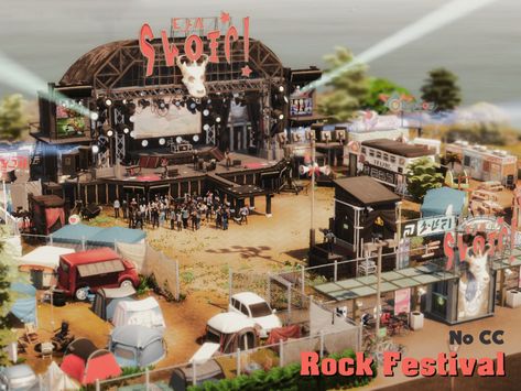 Sims 4 Thumbnail, Sims 4 Carnival Lot, Sims 4 Music Festival, Sims 4 Skate Park, Sims 4 Del Sol Valley Lots, Sims 4 Cc Community Lots, Sims 4 Business Lots, Sims 4 Concert Stage, Sims 4 Animal Shelter