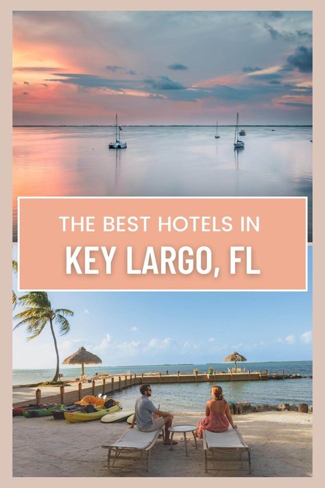 Hotels In Key Largo, Key Largo Florida Hotels, Things To Do In Key Largo, Florida Keys Resorts, Florida Keys Road Trip, Florida Keys Beaches, Key Largo Florida, Best Campgrounds, Florida Resorts