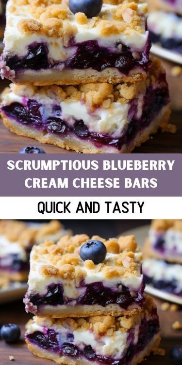 Blueberry Cream Cheese Bars, Cheese Bars Recipe, Blueberry Cream Cheese Pie, Cream Cheese Bars Recipe, Blueberry Crumb Bars, Blueberry Pie Bars, Cream Cheese Sandwiches, Cheese Bars, Blueberry Bars