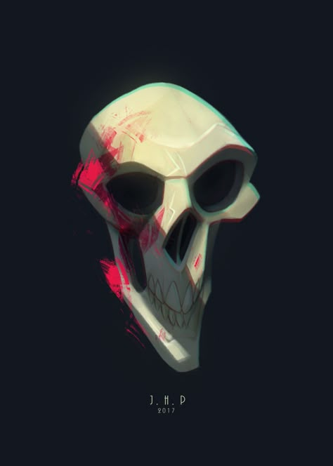 SKULL, João Henrique Pachêco on ArtStation at https://www.artstation.com/artwork/XVZ8l Comic Illustrations, Cartoon Cars, Mind Palace, Punk Art, Skull Illustration, Halloween Style, Character References, Beautiful Illustration, Ink Ideas