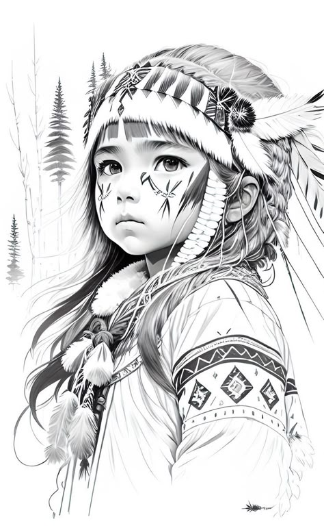 Native Indian Drawing, American Drawing, Native American Drawing, Native American Tattoo, Animal Tattoo Ideas, Native Tattoos, 동화 삽화, Boho Art Drawings, Native American Pictures