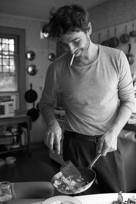 Man Cooking, Mens Photoshoot Poses, Portrait Photography Men, Men Photoshoot, Man Photography, Men Photography, Foto Poses, Photography Poses For Men, Male Portrait