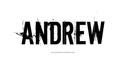 Tattoo Design Name Andrew Andrew Name Tattoo, Andrew Name, Andrew Tattoo, Star Tattoo On Shoulder, Journaling Letters, Andrew Robertson, Baby Names Ideas, Top G, Walking Dead Daryl