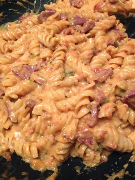 Southwestern Cheesy Noodle Casserole with Venison Ring Bologna Deer Bologna Recipe With Cheese, Ring Bologna Recipes Meals, Recipes Using Ring Bologna, Ring Bologna Recipes Dinners, Venison Ring Bologna Recipes Meals, Ground Venison Spaghetti Recipes, Ring Bologna Recipes, Venison And Noodles, Cheesy Noodle Casserole