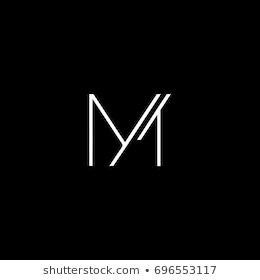 Unique modern creative fashion brands black and white color MT TM M T initial based letter icon logo. M T Logo Design, M And T Logo, M T Logo, Mt Logo Design, Mt Logo, T Initial, Tm Logo, Logo M, Letter Icon