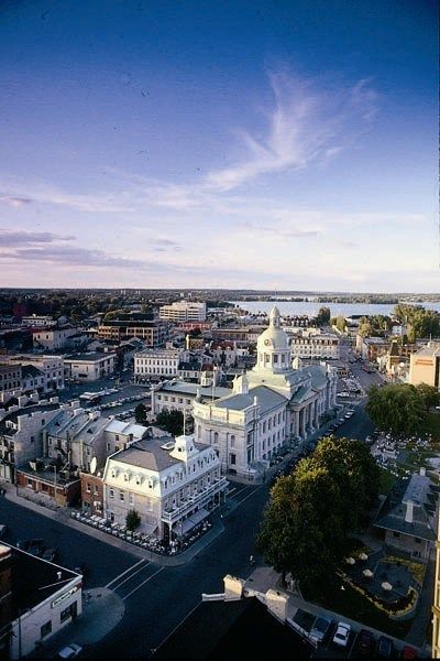 Aerial View of Kingston, Ontario, Canada Gros Morne, Ontario Travel, Kingston Ontario, Road Trip Europe, Canadian Travel, Canada Road Trip, O Canada, Beautiful Travel, Vacation Photos