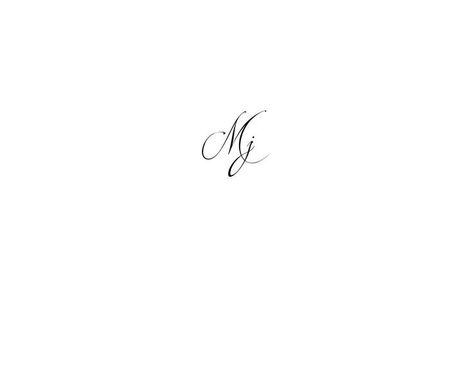 Mj Initials Tattoo, Letter M Tattoo, Mj Tattoo, Letter M Tattoos, Jm Logo, Mj Logo, Michael Jackson Tattoo, Mama Tattoo, J Tattoo