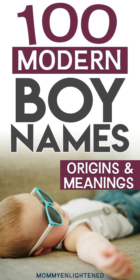 Looking for cute progressive modern baby boy names? Look no further with these handsome hipster boy names, which are smart, charming and unique. #babynames #girlnames #boynames Modern Baby Boy Names, Hipster Boy Names, Edgy Boy Names, Badass Boy Names, Hipster Names, Male Baby Names, Vintage Boy Names, Strong Boys Names