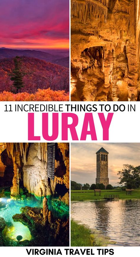 Are you looking for the best things to do in Luray VA besides just visiting the caverns? We have some of the best attractions in Luray - click to learn more! | Luray things to do | Luray Caverns | Luray attractions | Luray landmarks | Luray restaurants | Luray beer | Luray hiking | Luray nature | What to do in Luray VA | Places to visit in Luray | Places to visit in Virginia | Shenandoah Valley | Luray Virginia Shenandoah Valley Virginia, Shenandoah Valley Things To Do, Virginia Travel Places To Visit, Places To Visit In Virginia, Luray Caverns Virginia, Shenandoah Virginia, Things To Do In Virginia, Travel Virginia, Luray Va