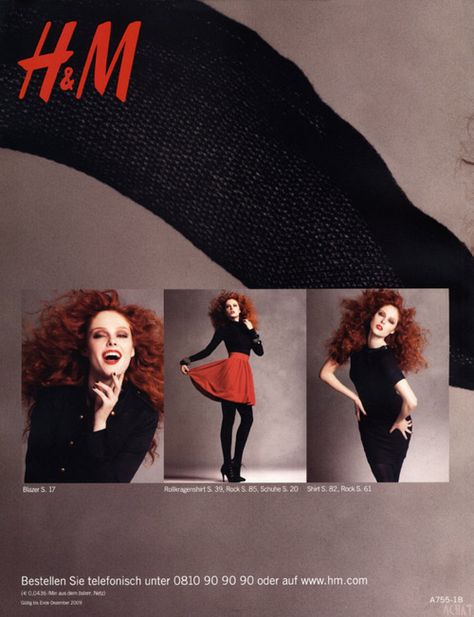 H&m Photoshoot, Ariel Meredith, Eniko Mihalik, Vibrant Red Hair, Sasha Pivovarova, Jessica Hart, Karolina Kurkova, Izabel Goulart, Terry Richardson