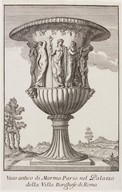 Roman Vase, Ancient Marble, Giovanni Battista Piranesi, Ancient Vase, Rome Antique, Greek Pottery, Porcelain Art, Art Antique, Tattoo Design Drawings