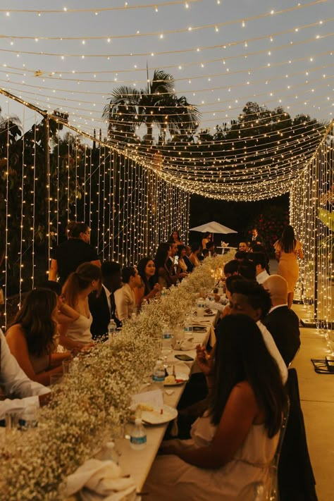 Modern Boho Backyard, Black Tie Birthday Party, Boho Backyard Wedding, Backyard Wedding Reception, Boho Backyard, Pool Wedding, Engagement Dinner, Wedding Backyard Reception, Backyard Reception