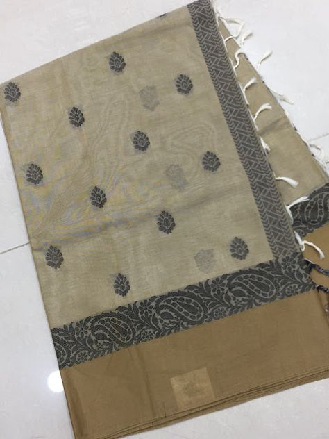 Kanchi Cotton Saree, Cotton Sarees Handloom, Kuchu Designs, Kanjivaram Sarees Silk, Saree Kuchu Designs, Emb Designs, Rangoli Border, Saree Draping, Wedding Saree Blouse Designs