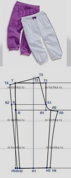 Projek Menjahit, Sewing Pants, Baby Dress Patterns, Girl Dress Patterns, Baby Clothes Patterns, Pattern Baby, Baby Pants, Dress Sewing Patterns, Pants Pattern