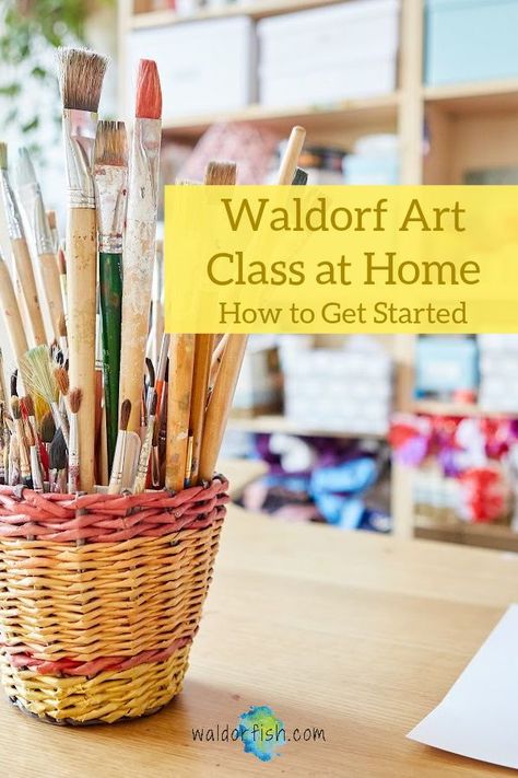 Waldorf Watercolor, Homeschool Art Lessons, Homeschool Art Curriculum, Waldorf Kids, Waldorf Preschool, Homeschool Curriculum Planning, Preschool Supplies, Waldorf Teaching, Waldorf Curriculum