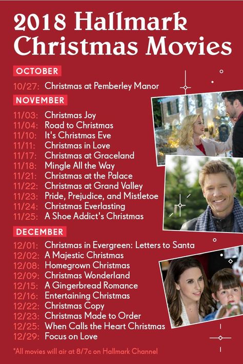 Hallmark Christmas Movies List, Christmas Movies Hallmark, Hallmark Channel Christmas Movies, Christmas Movies List, Funny Christmas Movies, Jim Morrison Movie, Vacation Movie, Movie Schedule, Xmas Movies