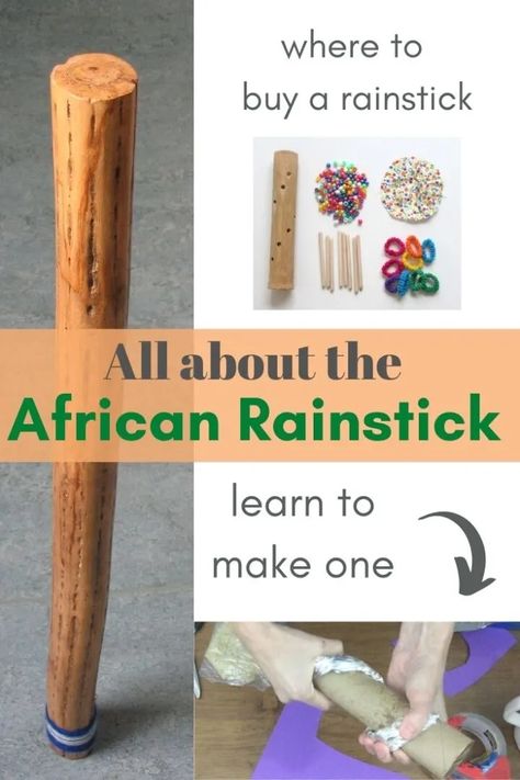 What is an African Rainstick Rain Stick Crafts, Family Night Activities, Rain Sticks, Paper Towel Tubes, Scout Activities, Project For Kids, Fun Arts And Crafts, Kids Create, Homeschool Art