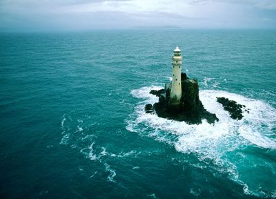 Fastnet Rock in County Cork Fastnet Lighthouse, Lighthouse Ireland, Lighthouse Tattoos, Shipping Forecast, Places In Ireland, Lighthouse Lighting, Tower Of Power, To The Lighthouse, Lighthouse Tattoo