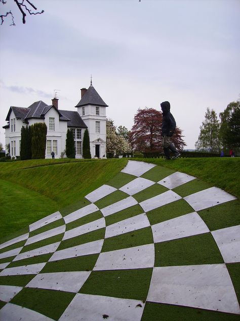 Garden of Cosmic Speculation Garden Of Cosmic Speculation, England And Scotland, Scottish Heritage, Scotland Travel, Oh The Places Youll Go, Great Britain, Beautiful Gardens, Places To See, The Garden