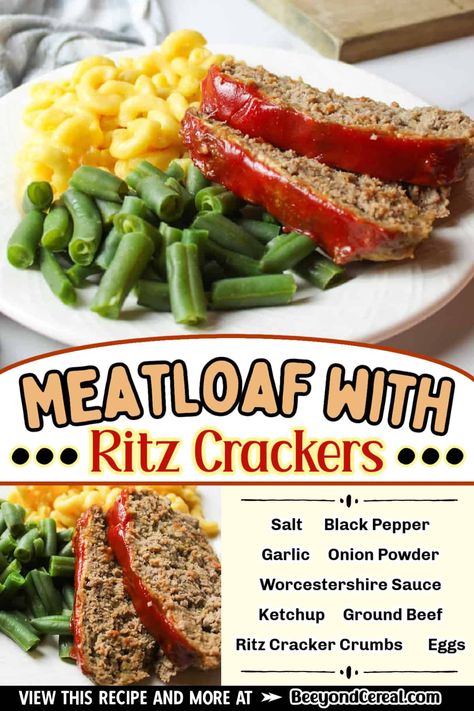 1lb Meatloaf Recipes, Meatloaf Recipes Ritz Crackers, Meatloaf Ritz Crackers Recipe, Recipes With Ritz Crackers, Meatloaf Recipes With Ritz Crackers, Meatloaf Recipes Using Ritz Crackers, Meatloaf With Ritz Crackers Recipes, Meatloaf With Ritz Crackers, Meatloaf Made With Ritz Crackers