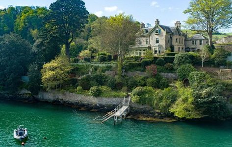 Savills - Exeter present this 5 bedroom detached house in Warfleet, Dartmouth, Devon, TQ6 Dartmouth Devon, Victorian Mansions, Storey Homes, Waterfront Homes, Cool Countries, English Countryside, Pretty House, The English, Victorian Homes