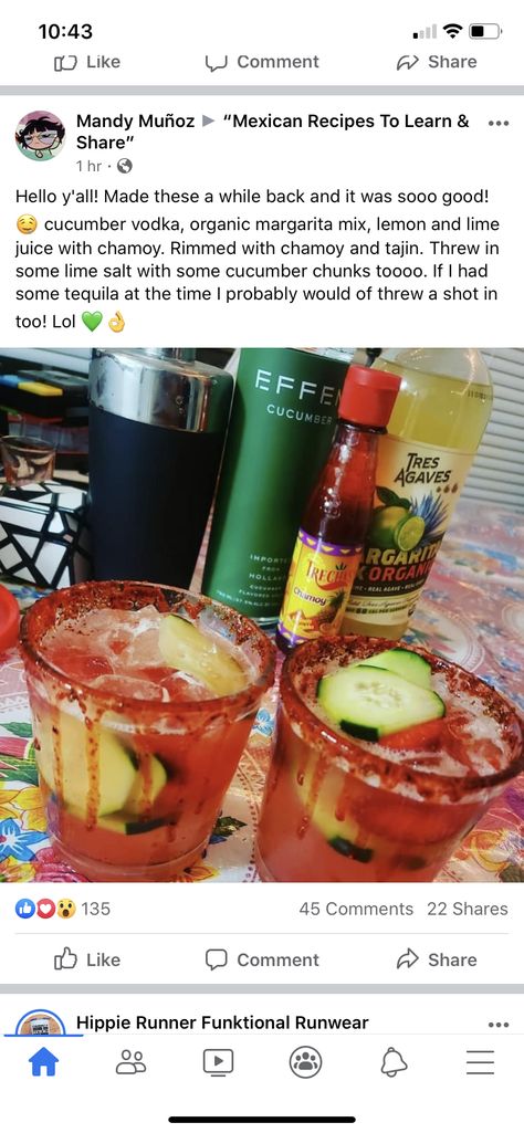 Recipes With Tajin, Chamoy Margarita, Cucumber Vodka, Mexican Drinks, Lime Salt, Margarita Mix, Vodka Recipes, Lime Juice, Mexican Food Recipes