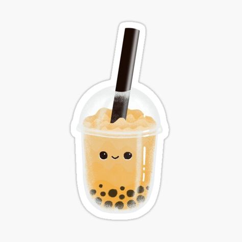 Boba Png, Milktea Sticker Printable, Boba Sticker Printable, Milk Tea Sticker, Boba Tea Aesthetic Sticker, Bubble Tea Sticker, Cute Boba, Boba Milk Tea, Boba Milk