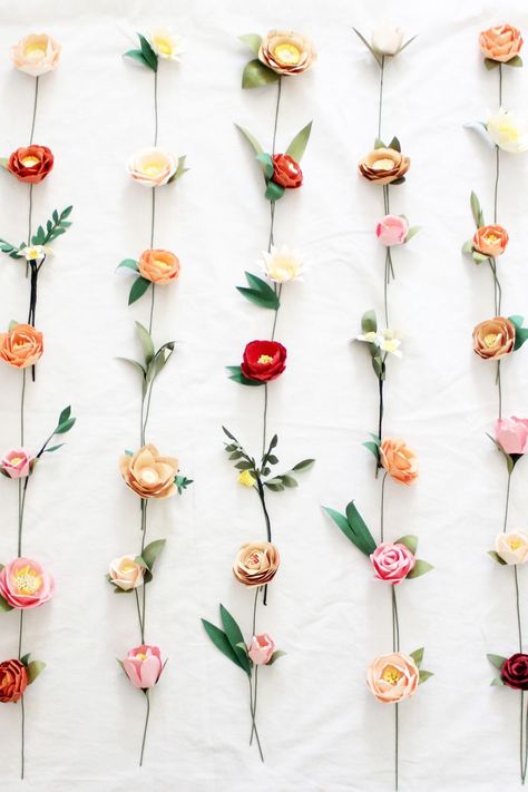 Wood Wall Art Diy, Paper Flower Wall, Decor Guide, Cute Flower, Flower Backdrop, Affordable Home Decor, Flower Wall Decor, Handmade Home Decor, Handmade Home